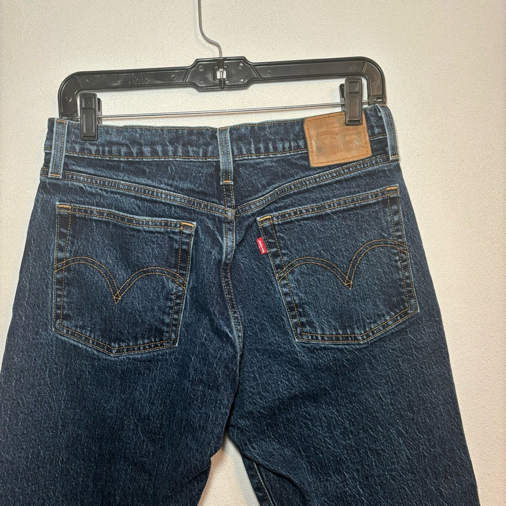 Levi’s Premium Denim Dark Wash Wedgie Jeans Size 30 - Picture 4 of 6